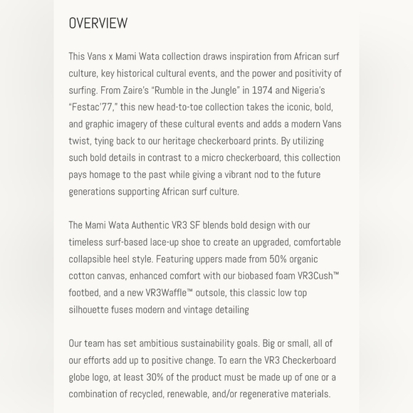 Vans X Mami Wata Authentic Vr3 *NWT* - Picture 11 of 13